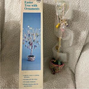 Vintage Easter Tree With Ornaments